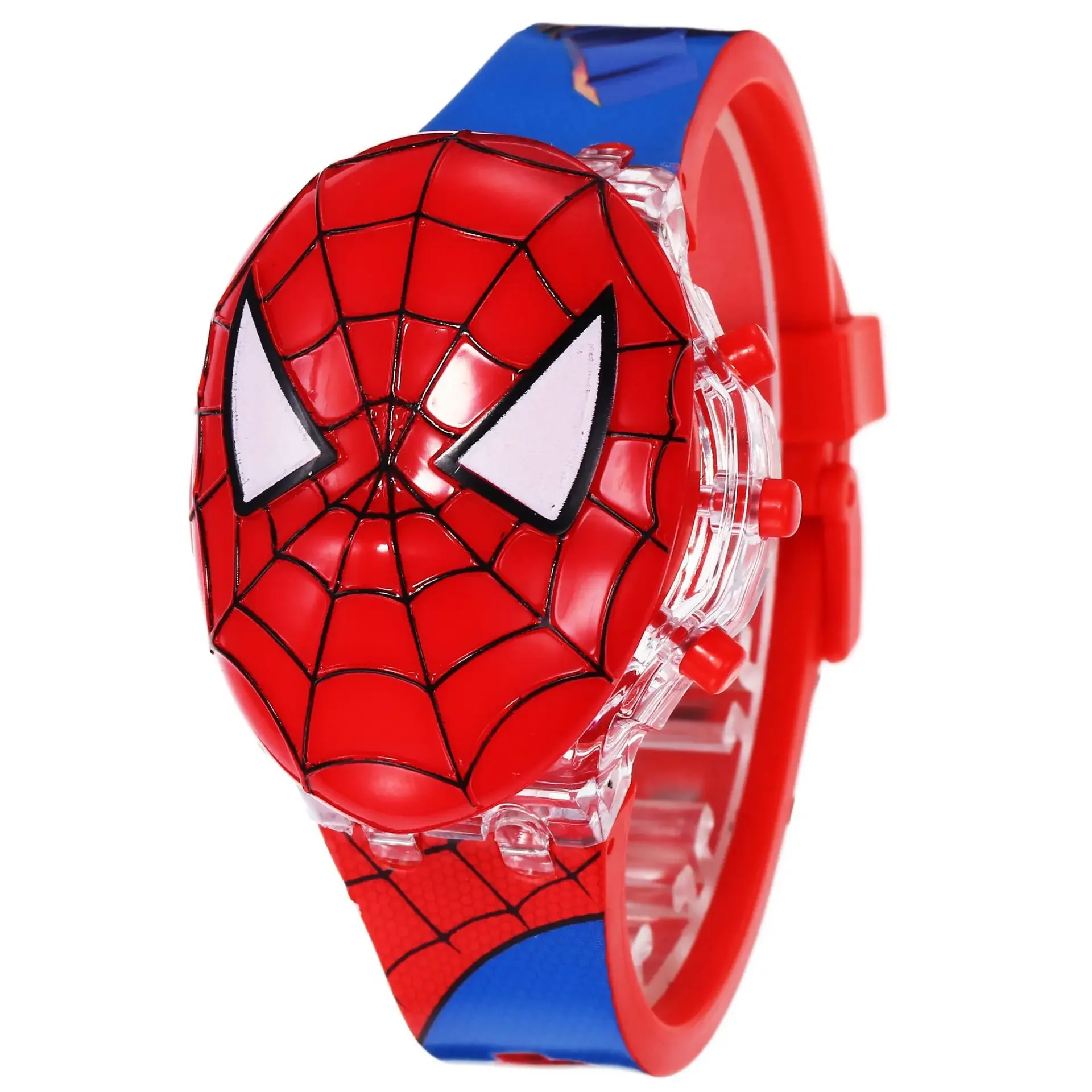 Top Trends: Marvel US Captain Spider Man Light Music Children Cartoon Electronic Watch Children Toys International Children's Day Gift Shoppable Styles