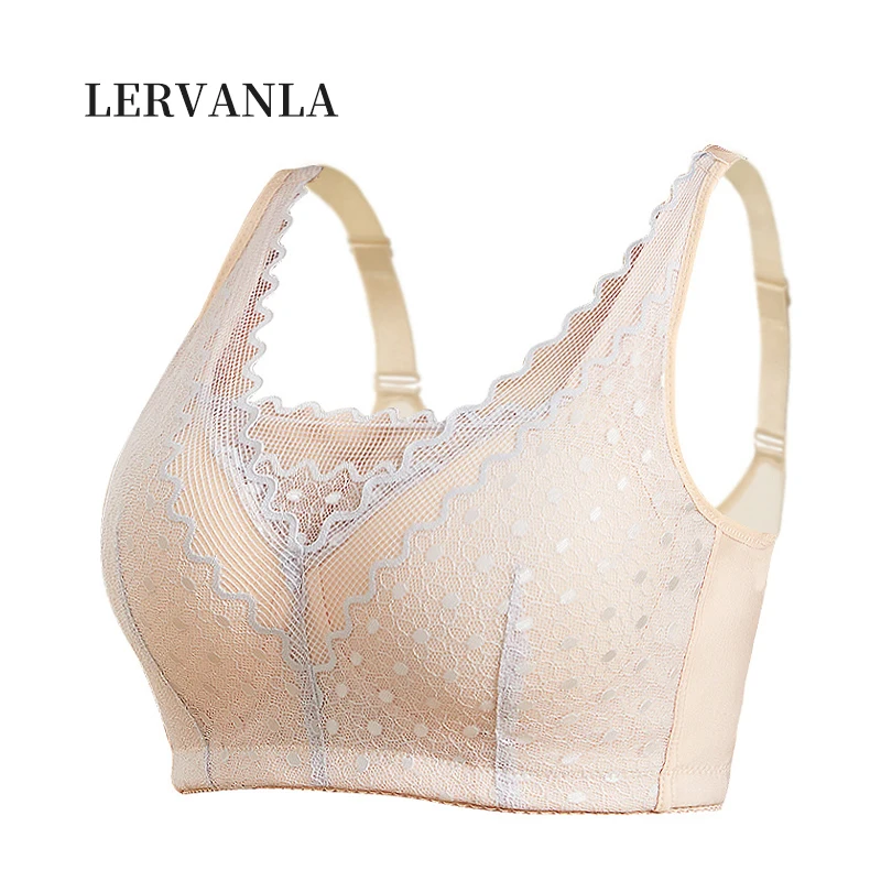 Top Trends: LERVANLA 718 Mastectomy Bra With Pockets For Silicone Breast Forms Prosthesis Women Everyday Bra Artificial Prosthesis Shoppable Styles