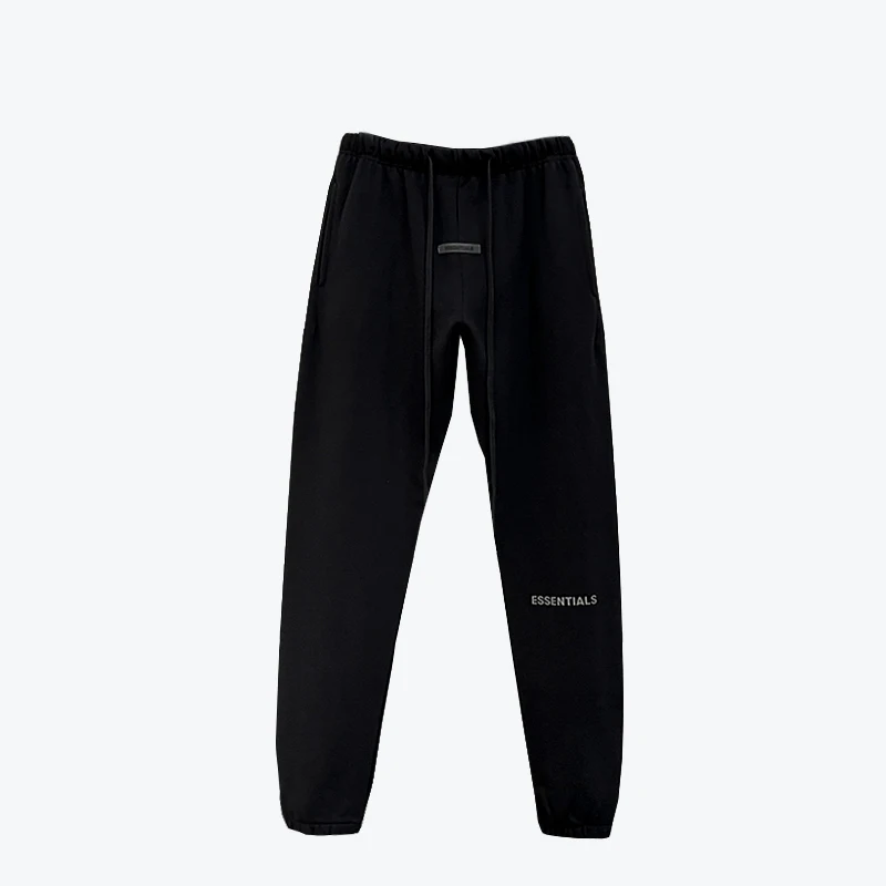 Top Trends: New Fashion Brand Essentials Sweatpants Reflective Letter Logo Hip Hop Hoodie Jogging Pants Unisex High Street Sports Pants Shoppable Styles - Image 6