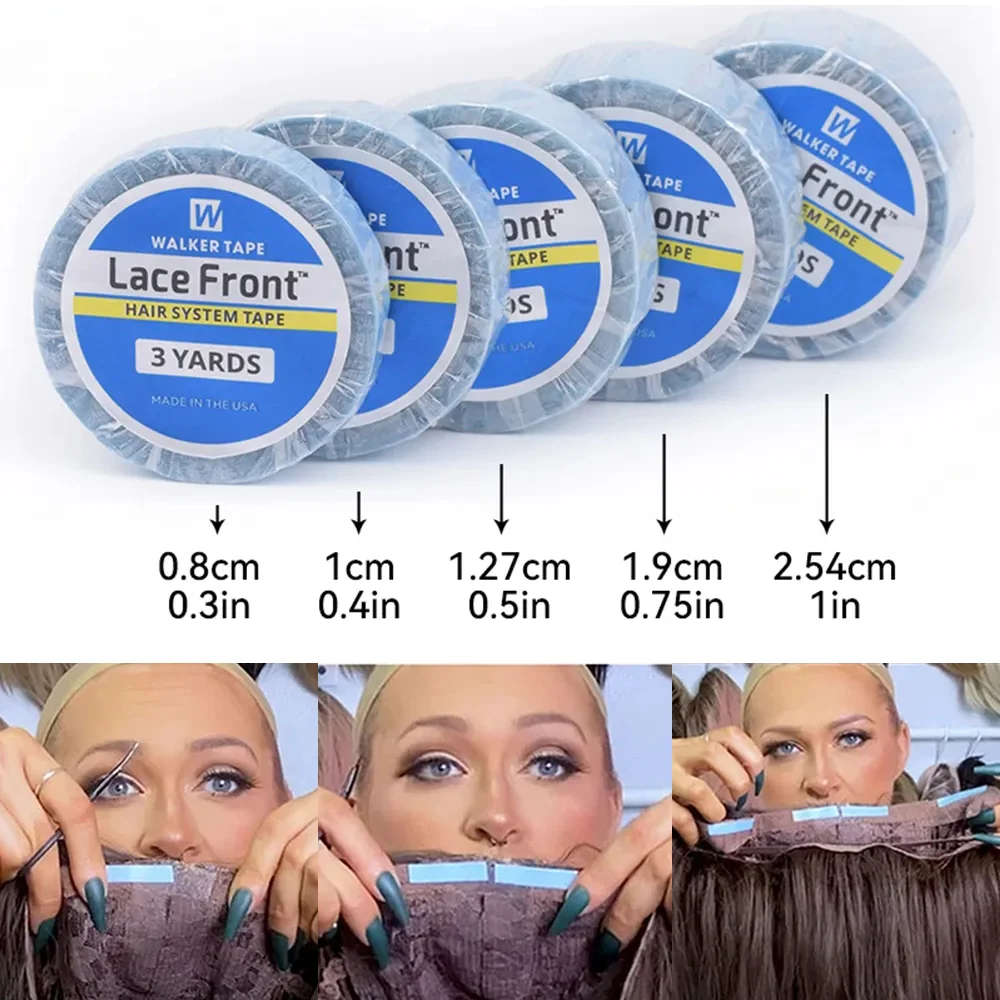 Top Trends: Walker Tape Ultra Hold Lace Front Hair System Tape Waterproof Strong Double Sided Adhesive Tapes For Toupee Frontal 3 Yards Shoppable Styles