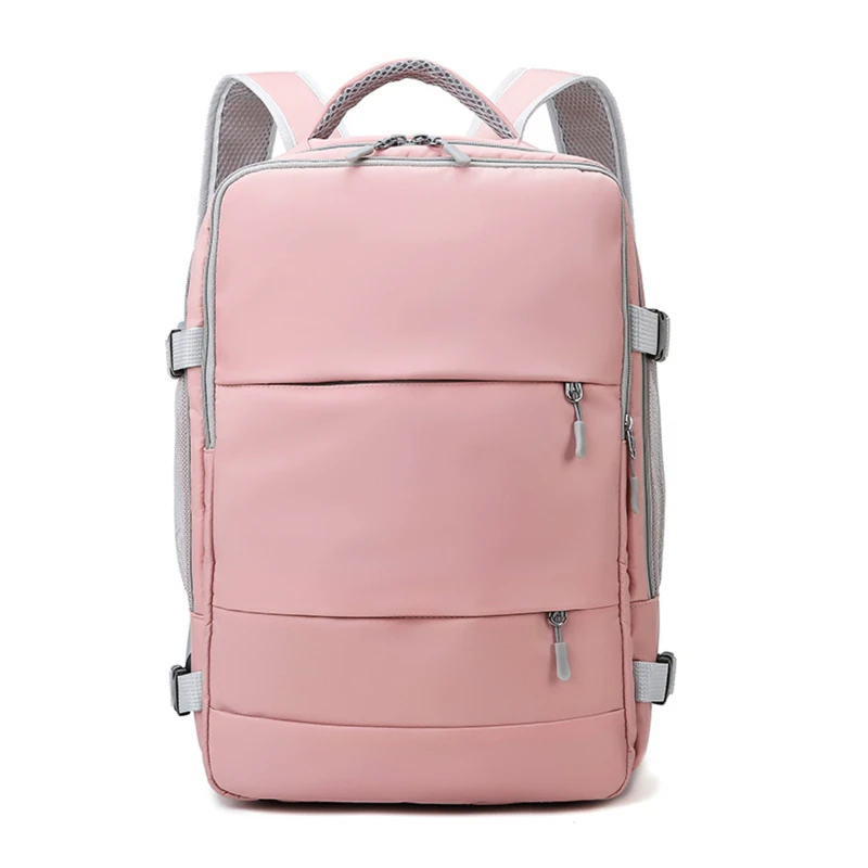 Top Trends: Women Travel Backpack Water Repellent Daypack Teenage Girls USB Charging Laptop Schoolbag With Luggage Strap Shoes Bag Shoppable Styles