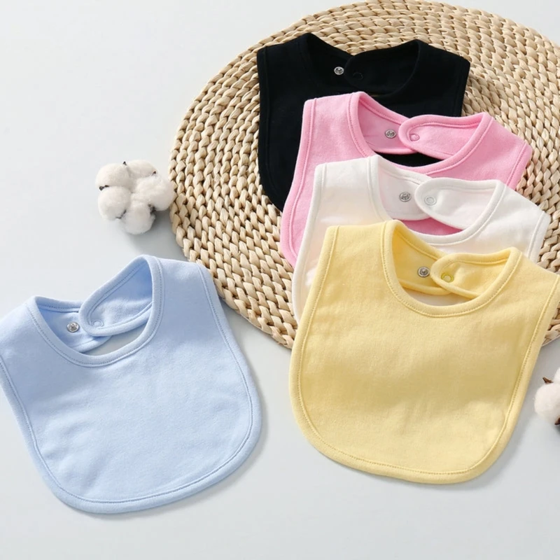 Top Trends: 5 Pcs Baby Long Sleeves Romper+ Bib+ Gloves+ Hat+ Towel Clothes Set Pure Cotton Newborn Crawling Jumpsuit With Mittens For 0-3M Baby Shoppable Styles - Image 2