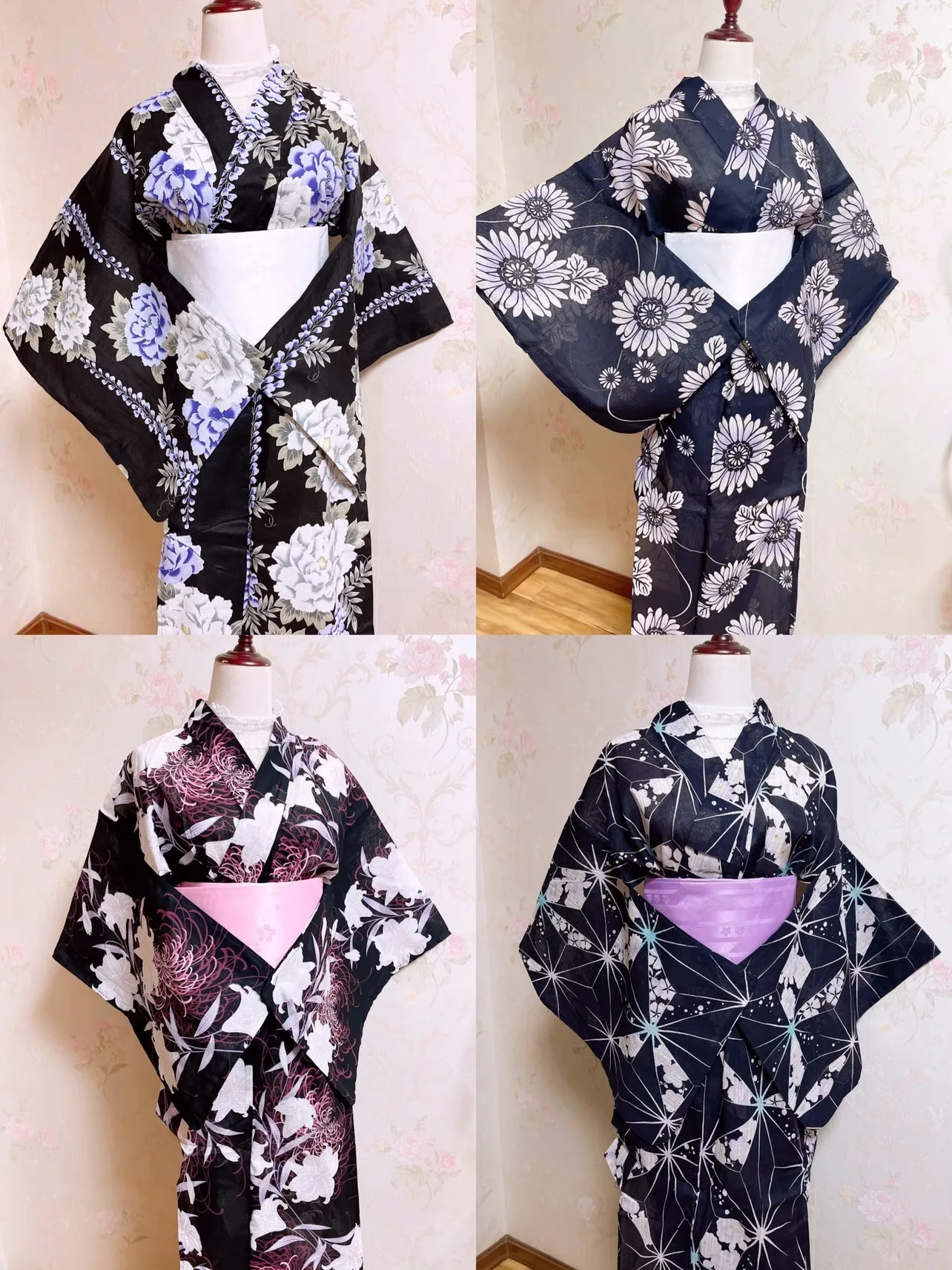 Top Trends: Japanese Kimono Yukata Female Traditional Formal Wear Cotton Models Shooting Travel Cos Clothing YUKATA Shoppable Styles