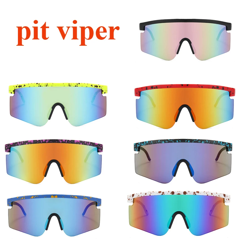 Top Trends: Pit Viper Adults UV400 Sun Glasses Sunglasses Men Women Adults Outdoor Eyewear Sport Goggles Mtb Shades Without Box Shoppable Styles