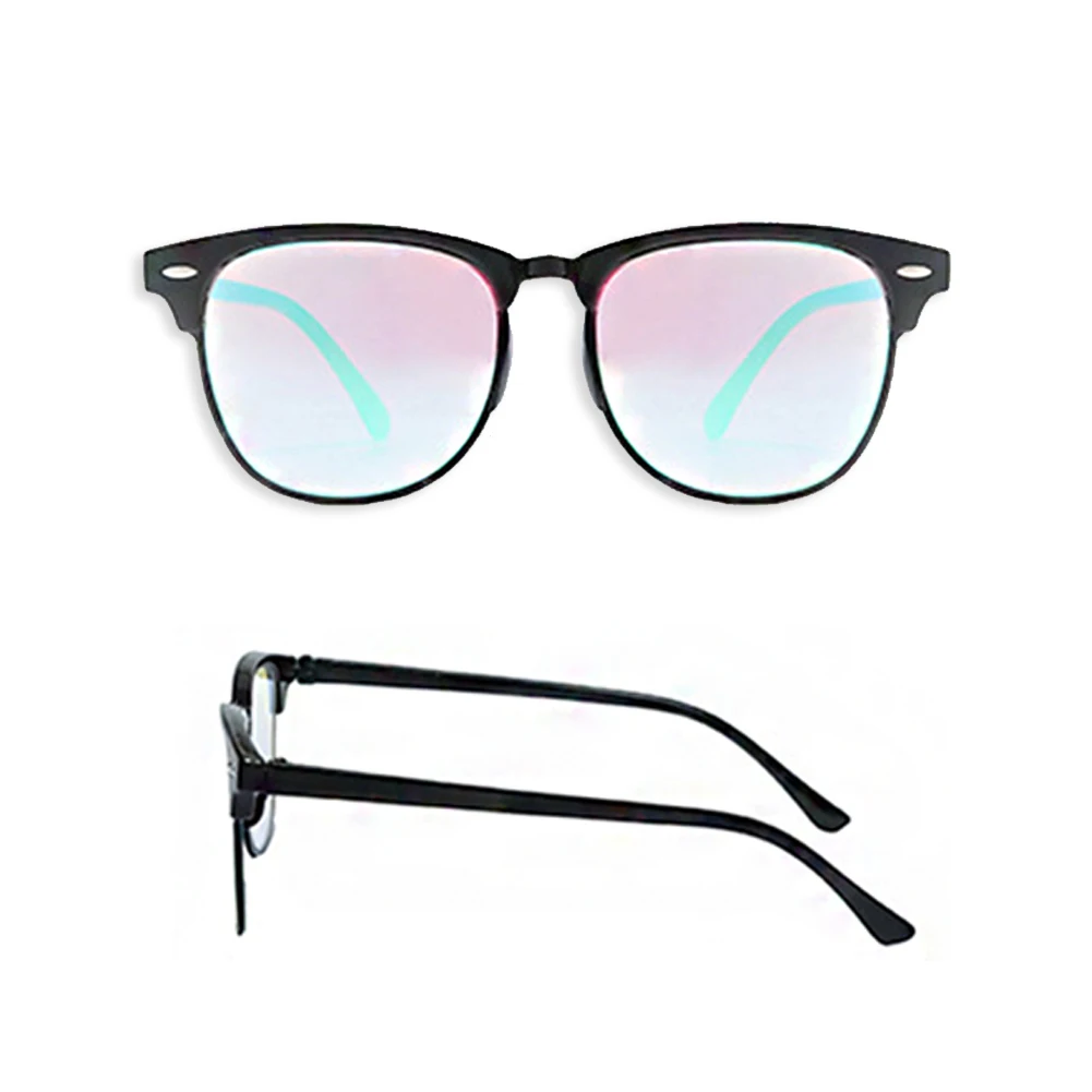 Top Trends: Glasses For People With Red-green Colorblindness Daltonism And Color Weakness Plastic Half Frame Two-sided Coating Lenses Shoppable Styles - Image 4