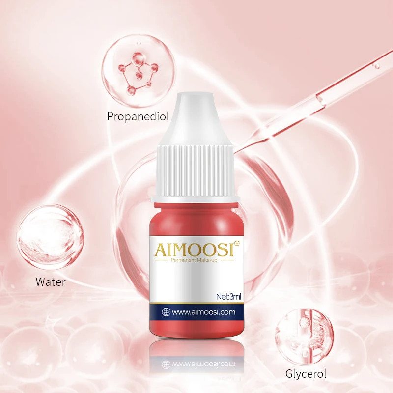 Top Trends: AIMOOSI 3ml Nude Color Tattoo Microblading Paint Ink Pigment For Semi Permanent Makeup Eyebrows Lips Tint Consumables Shoppable Styles - Image 4