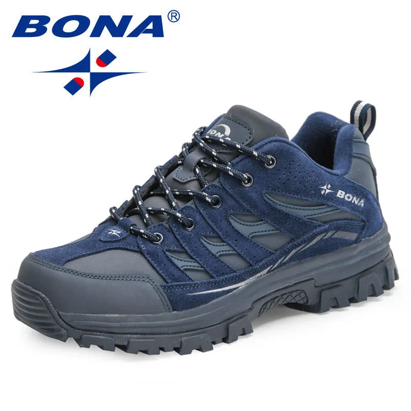 Top Trends: BONA 2023 New Designers Outdoor High-quality Jogging Walking Shoe Mansculino Non-slip Wear-resistant Breathable Hiking Shoes Men Shoppable Styles - Image 2