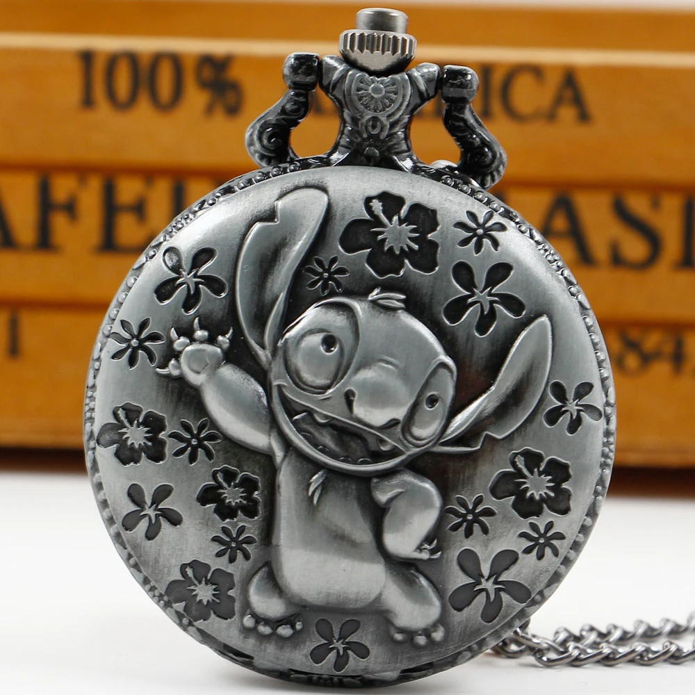 Top Trends: Quartz Movement Pocket Watches Anime Personality Creative Pocket FOB Watch Pendant For Children Boy Girl Reloj Shoppable Styles