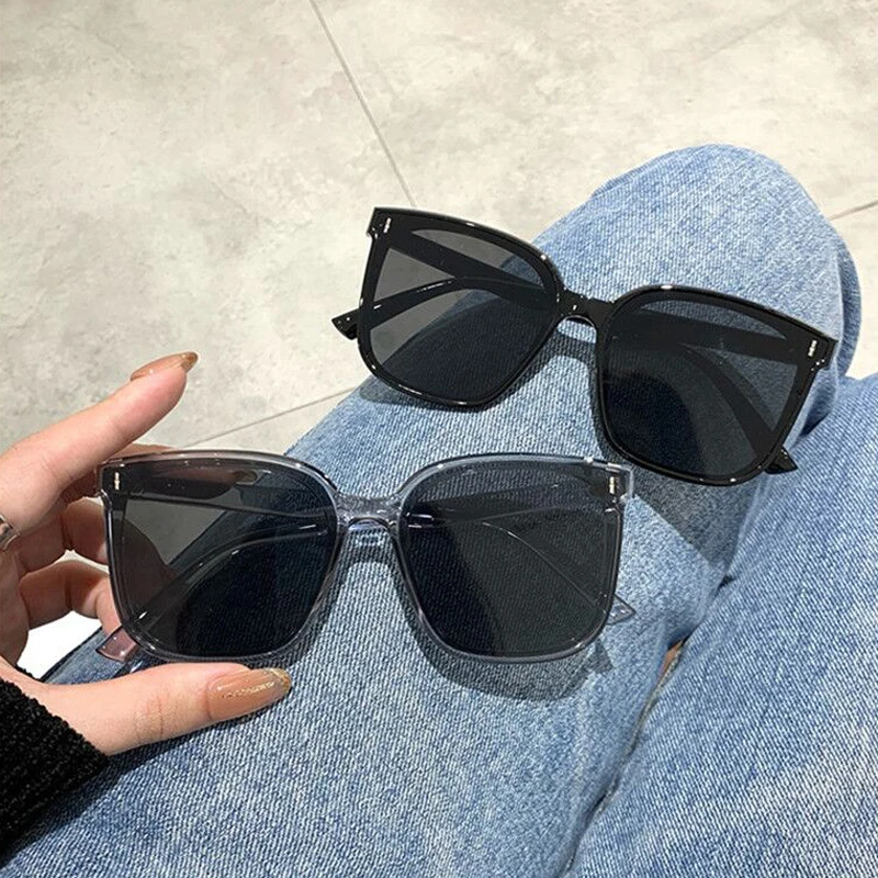 Top Trends: Square Sunglasses Women Designer Luxury Cat Eye Sun Glasses Female Classic Vintage Eyewear UV400 Outdoor Holiday Glasses Shoppable Styles