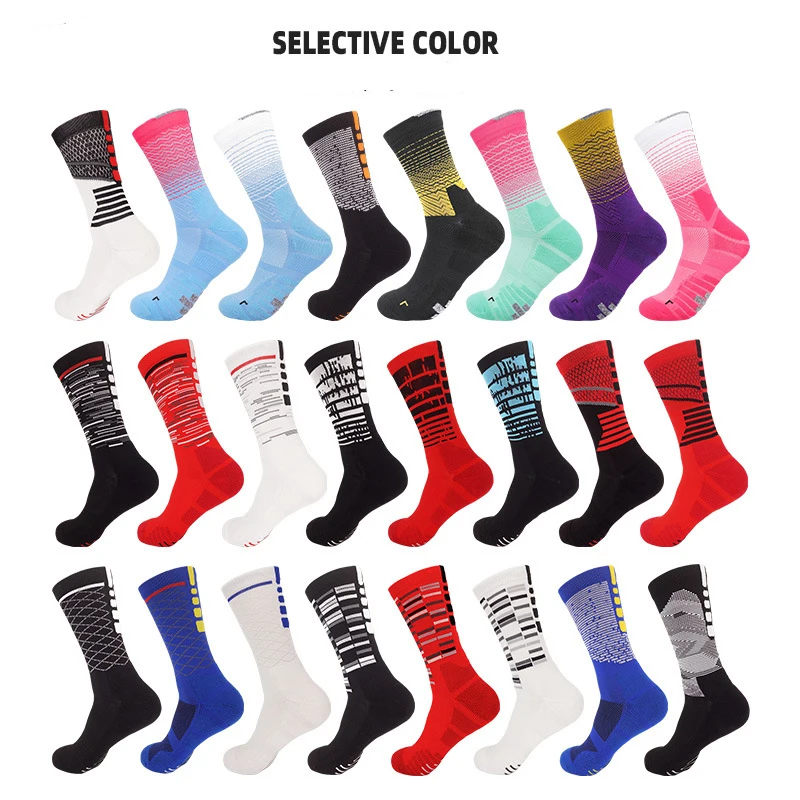 Top Trends: Men Sock Sports Soccer Women Breathable Compression Crossborder Running Riding Cycling Knee High Basketball Biking Hockey Shoppable Styles