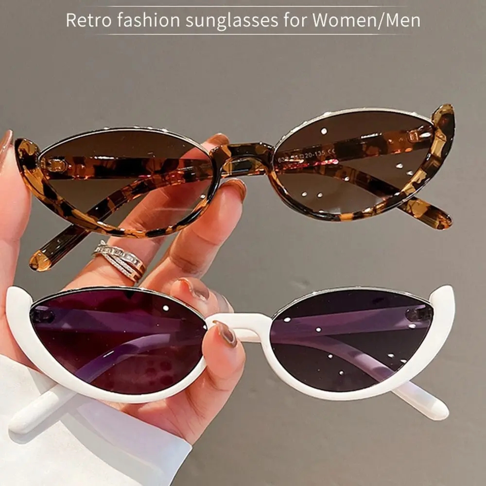 Top Trends: Cateye Vintage Sunglasses For Women Retro Fashion Cat Eye Sun Glasses Anti-UV Travel Fishing Eyewear Oculos De Sol UV400 Shoppable Styles - Image 2