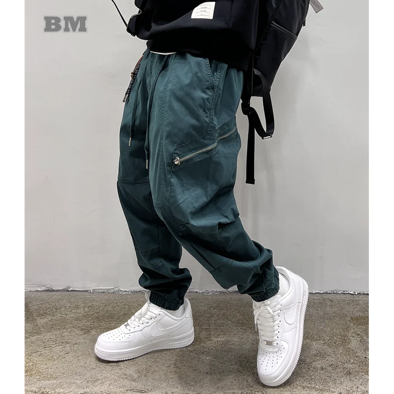 Top Trends: Japanese Streetwear Outdoor Casual Sports Cargo Pants Men Clothing Harajuku High Quality Joggers Trendy Trousers Sweatpants Shoppable Styles