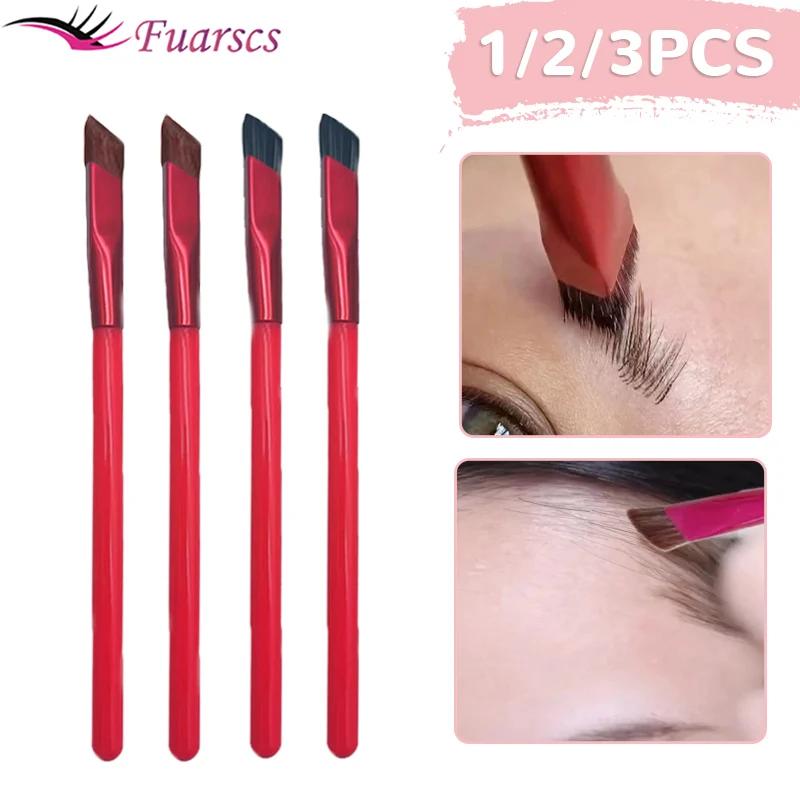 Top Trends: Wild Eyebrow Brush Multifunction Simulated Eyebrow Hair Makeup Brush Square Stereoscopic Painting Hairline Eyebrow Artifact Shoppable Styles