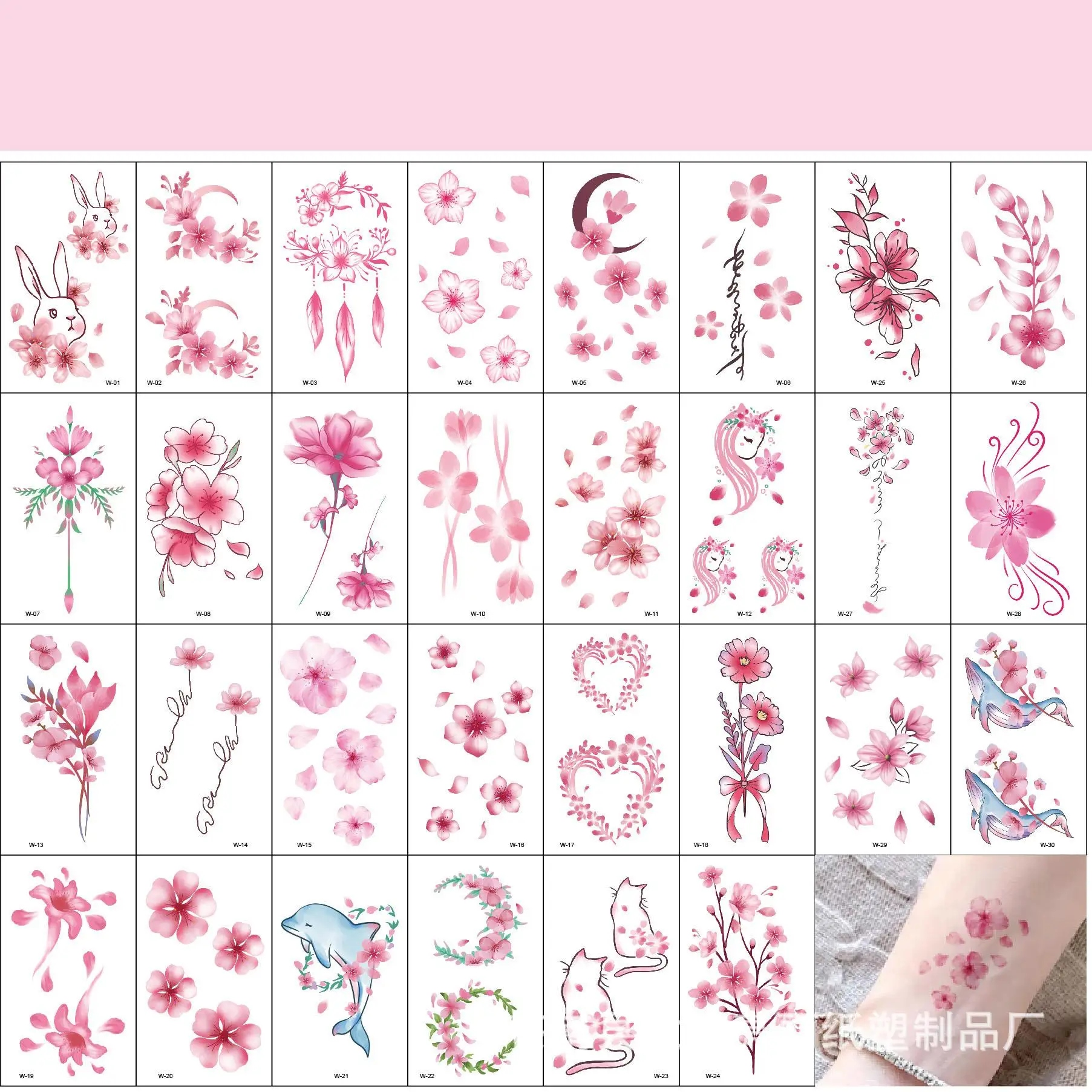 Top Trends: 30 Small Fresh Tattoo Stickers Lasting Korea Harajuku Tattoo Flowers Cartoon Star Sexy Tattoo Stickers Temporary Tattoo Stickers Shoppable Styles