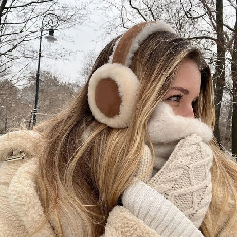 Top Trends: Soft Warmer Ear Muffs Winter Plush Warm Earmuffs For Women Men Foldable Solid Color Earflap Outdoor Cold Protection EarMuffs Shoppable Styles