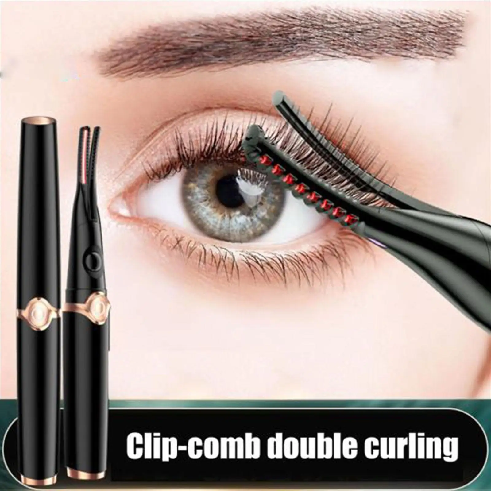 Top Trends: Portable 3 Temperature Mode Heated Eyelashes Curling Beauty Eye USB Fake Electronic Natural Supplies Tool Curler Lash Y8D2 Shoppable Styles