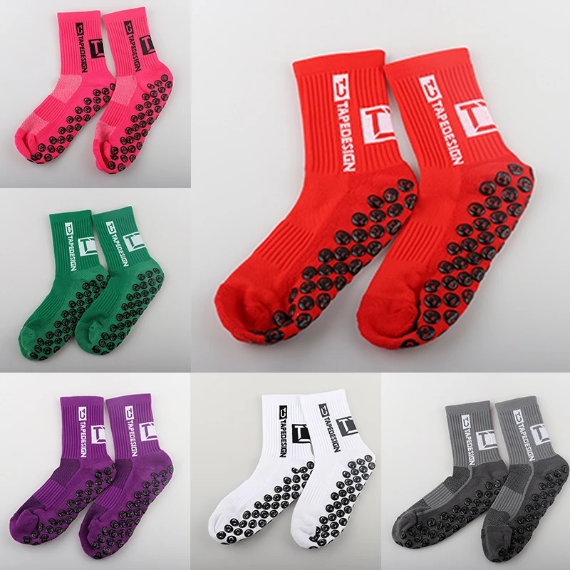 Top Trends: New Anti Slip Football Socks Breathable Men Sports Soccer Socks Soft Cycling Women Men 37.5-45 Shoppable Styles