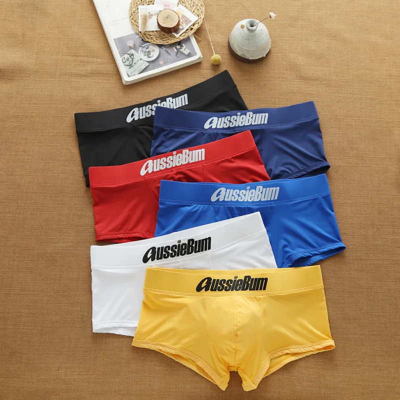 Top Trends: Men's Underwear With Milk Silk Comfortable Sports Boxer Aussiebum-m218 Bag Shoppable Styles