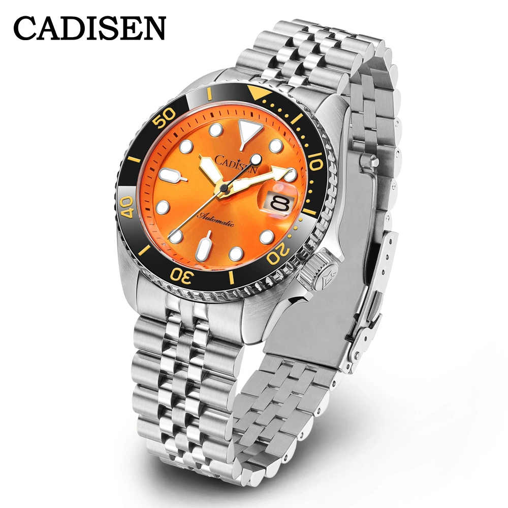 Top Trends: CADISEN 2023 New Mens Watches Luxury Watch For Men NH35 Mechanical Automatic Wrist Watch Sapphire Mirror Waterproof Reloj Hombre Shoppable Styles - Image 3