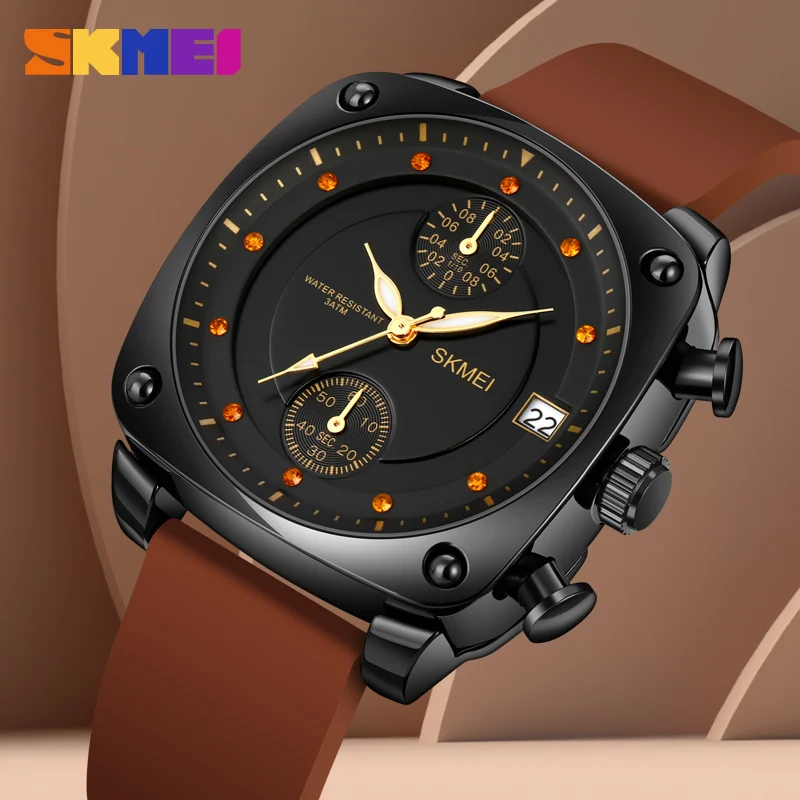 Top Trends: SKMEI Fashion Date Quartz Men Watches Top Brand Luxury Male Clock Chronograph Sport Mens Wrist Watch Hodinky Relogio Masculino Shoppable Styles