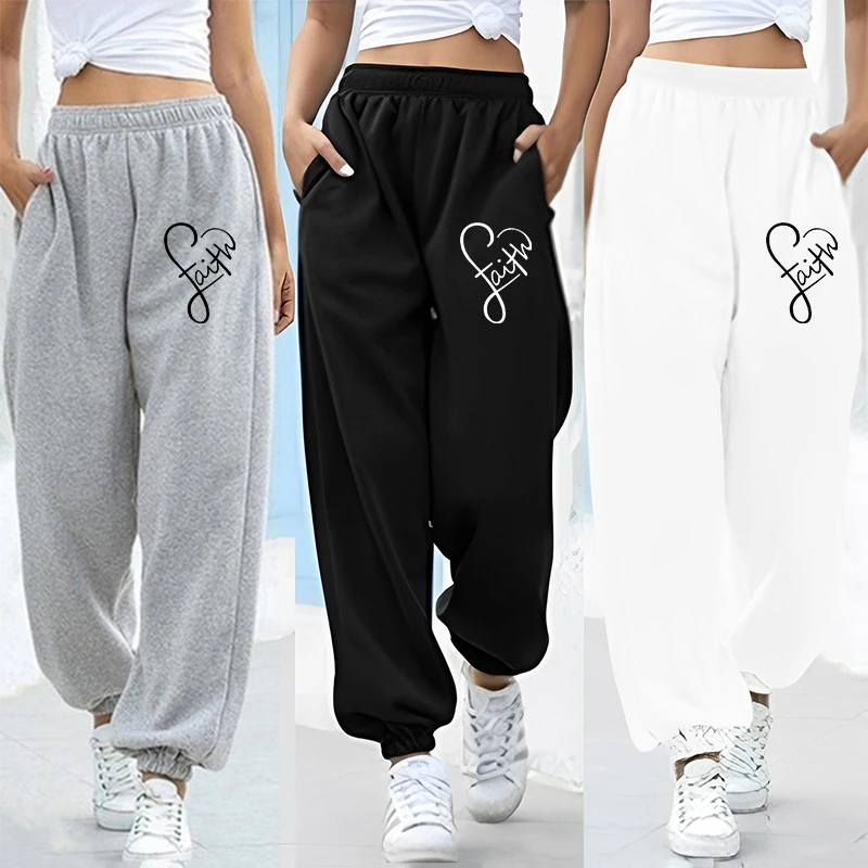 Top Trends: 2023 New Letter Printed Sweatpants For Women Long Pants Jogger Women Casual Fitness Jogging Pants Autumn Winter Shoppable Styles