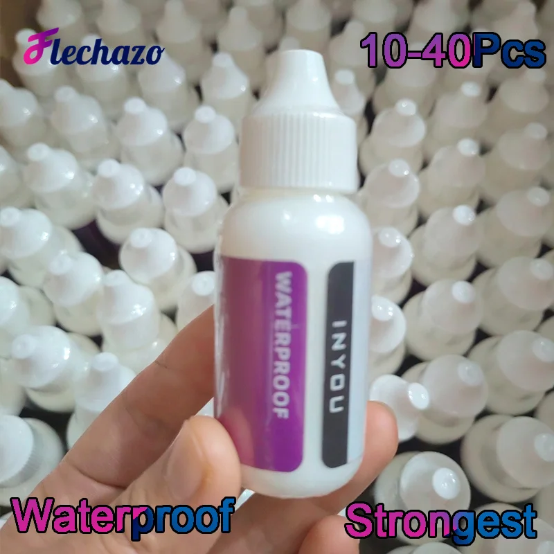 Top Trends: Water Resistant Lace Wig Glue Fast Drying Lace Melting Adhesive Waterproof Hair Glue Strongest Hold 10-40Pcs Shoppable Styles