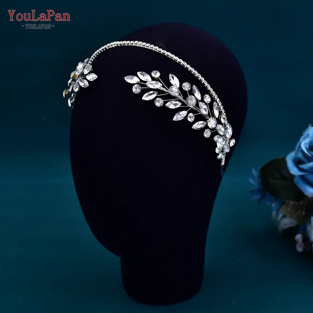 Top Trends: YouLaPan Woman Headdress For Party Wedding Hair Accessories Rhinestone Bridal Headband Head Hoop Girl Bride Headpiece HP531 Shoppable Styles