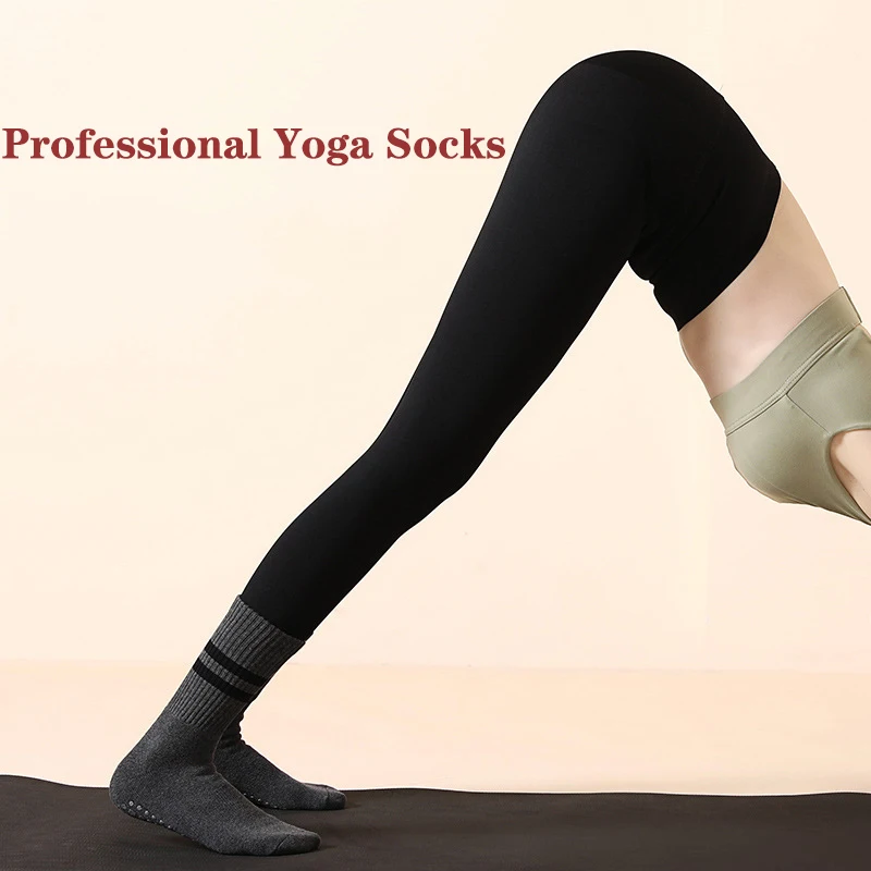 Top Trends: New Women's Sports Socks, Women's Stockings, Cotton Women's Fitness Socks, Non Slip, Quick Drying, Gym Shoppable Styles - Image 3