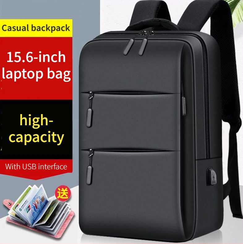 Top Trends: Large Capacity Men&#039;s Backpack 15.6-inch Laptop Backpack Waterproof Oxford School Backpack Men&#039;s Travel Leisure Backpack Shoppable Styles