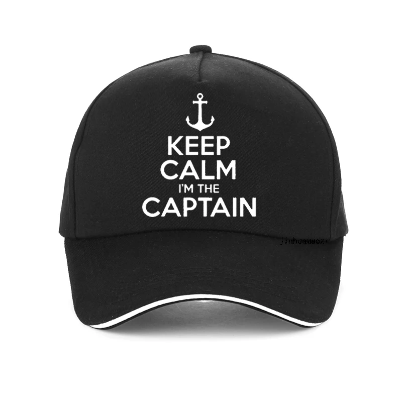 Top Trends: Keep Calm I&#039;m The Captain Motor Boat Sailing Sea Funny Baseball Cap Summer Gifts Men Women Hat Adjustable Snapback Hats Shoppable Styles