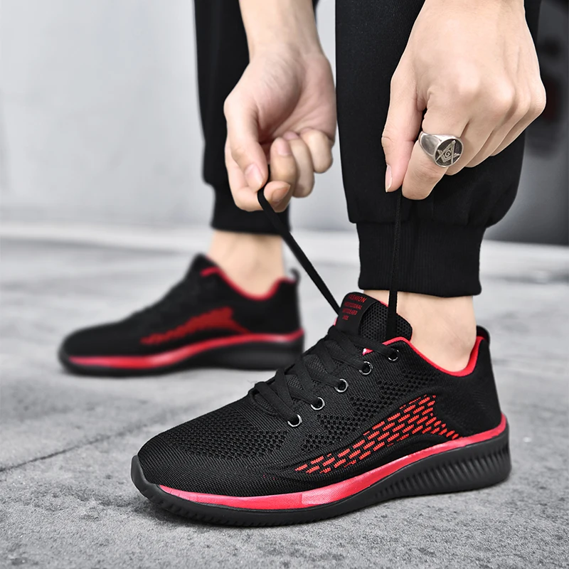 Top Trends: Men Running Shoes 2023 Summer Sneakers Breathable Classical Mesh Casual Men Sport Shoes Lightweight Male Fashion Tenis Masculino Shoppable Styles