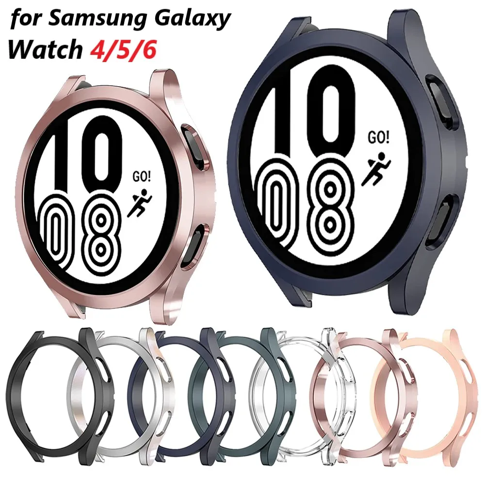 Top Trends: Case For Samsung Galaxy Watch 4 / 5 / 6 40mm 44mm Hard Protective Bumper For Watch Classic 4 / 6 42mm 46mm 43mm 47mm Protective Cover Shoppable Styles