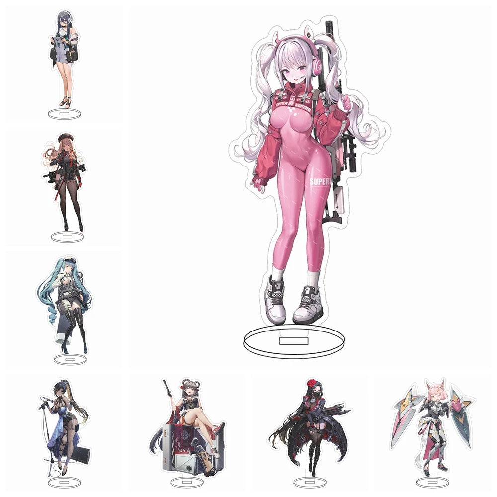 Top Trends: Game Cosplay Diy Accessories NIKKE：The Goddess Of Victory Role HD Printing Acrylic Statue Anime Cartoon Stand Halloween Figures Shoppable Styles