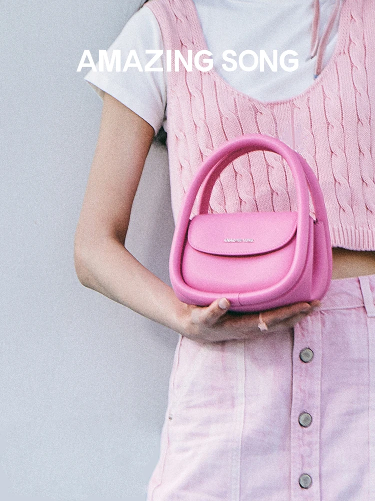 Top Trends: Amazing Song Soft Bag Medium Size Soft Bag Family Lipstick Bag Messenger Leather Cute Bag Shoppable Styles