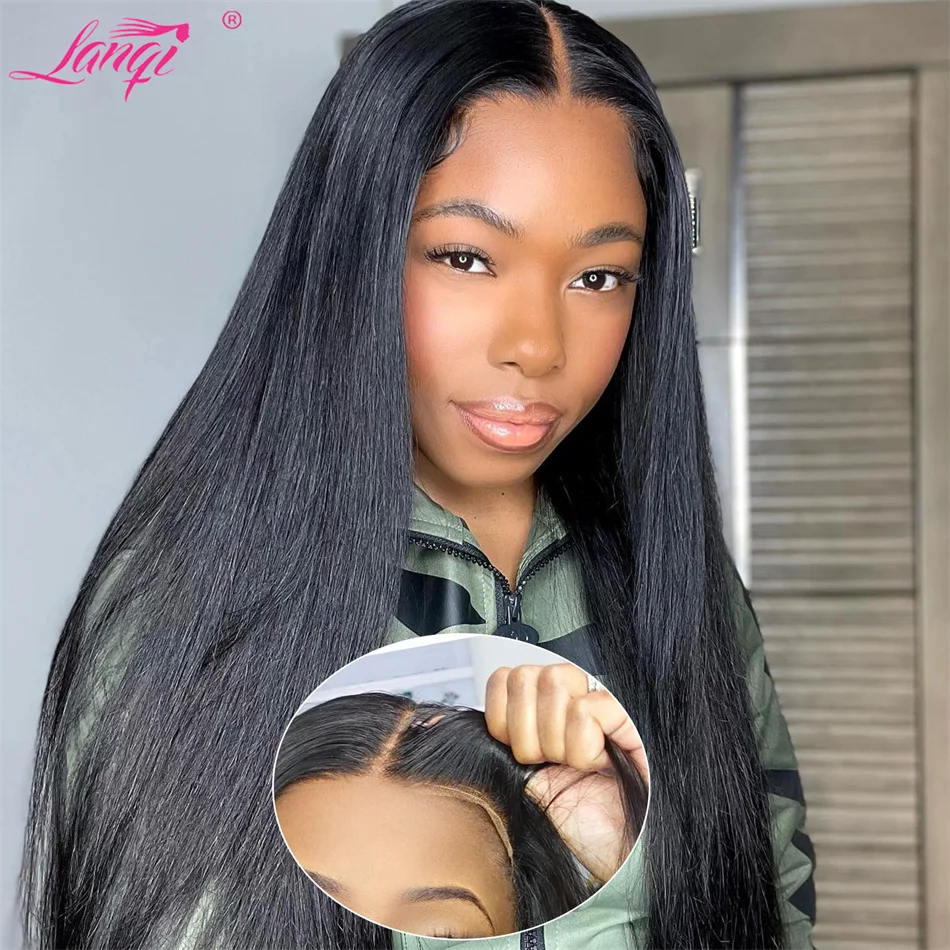 Top Trends: Glueless Wig Human Hair Ready To Wear Straight 13x4 Transaprent Lace Front Wigs For Women Remy Human Hair Lace Frontal Wig Shoppable Styles