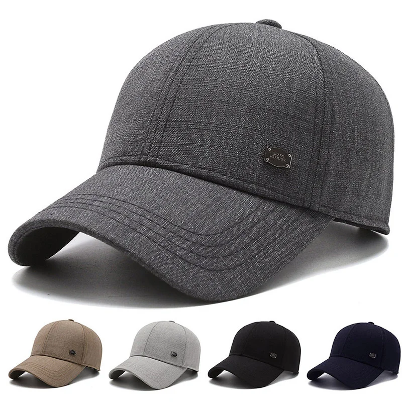 Top Trends: Cotton Baseball Cap Adjustable Dad Plain Hat Outdoor Sport Hat Visors Hat Stylish Classic For Women Men Shoppable Styles