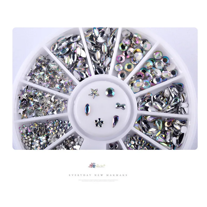 Top Trends: 3D Butterfly Drill Flower Nail Rhinestones Crystal DIY Nail Art Decorations Manicure Tools Accessories NRD047 Shoppable Styles - Image 4