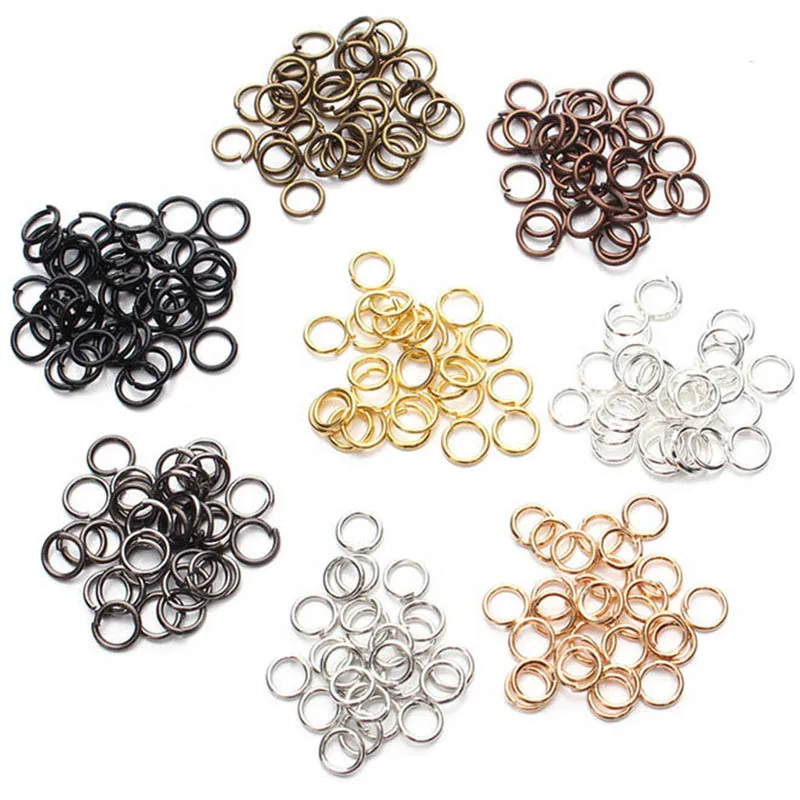 Top Trends: Louleur DIY Jewelry Findings Open Single Loops Jump Rings Split Ring For Jewelry Making Open Jump Rings Connectors Wholesale Shoppable Styles