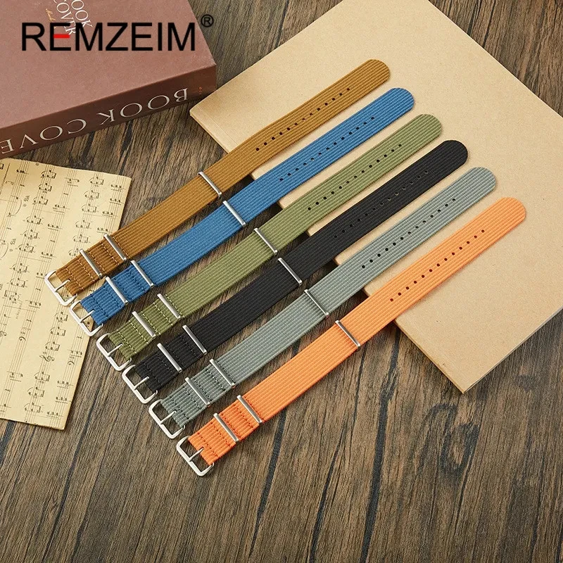 Top Trends: Nylon Watchbands 18mm 20mm 22mm Military Waterproof Watch Strap Men Women Casual Elongated Replace Watch Band Shoppable Styles