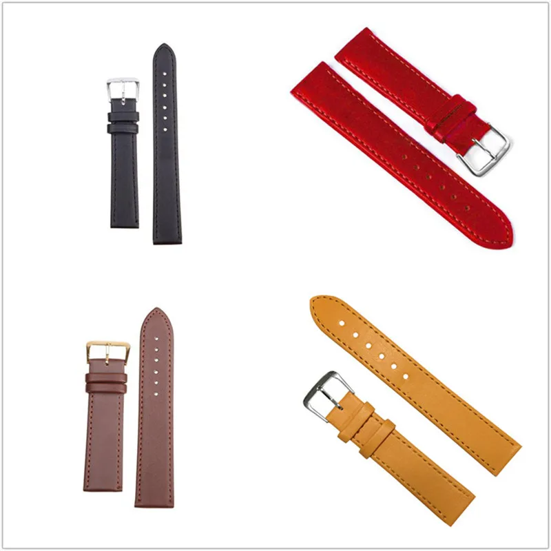 Top Trends: DIY Leather Watch Strap 10mm / 12mm / 14mm / 16mm / 18mm / 20mm / 22mm / 24mm Men Women Adjustable Watchband Bracelet Shoppable Styles