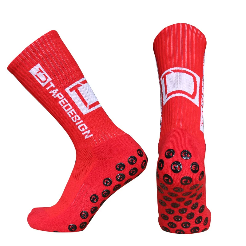 Top Trends: Round Slip Grip Suction Silicone Football Tapedesign Cup Socks Anti Soccer Socks Sports Men Women Baseball Rugby Sock Shoppable Styles - Image 4