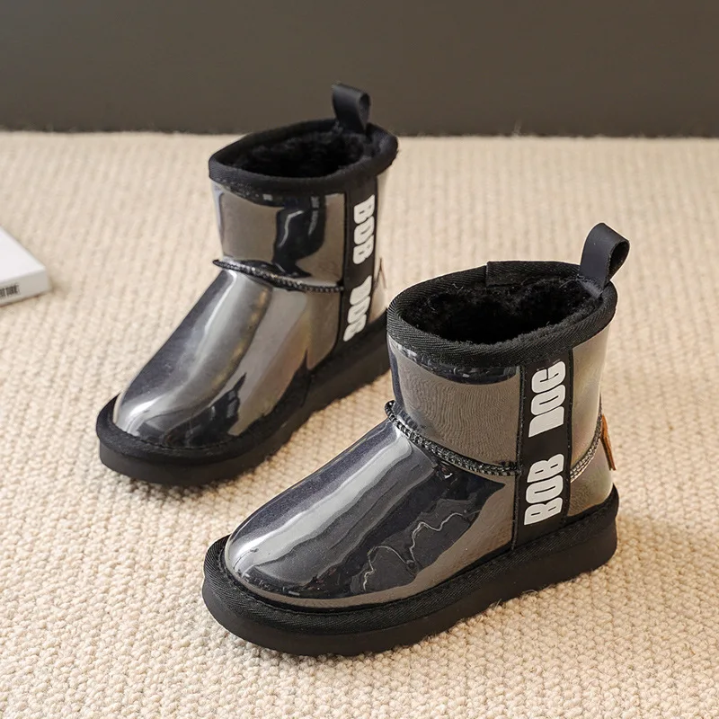 Top Trends: Children's Winter Girls Warm And Waterproof Snow Boots 2022 New Boys' Fleece Thickened Large Cotton Shoes Girls Snow Boots Shoppable Styles