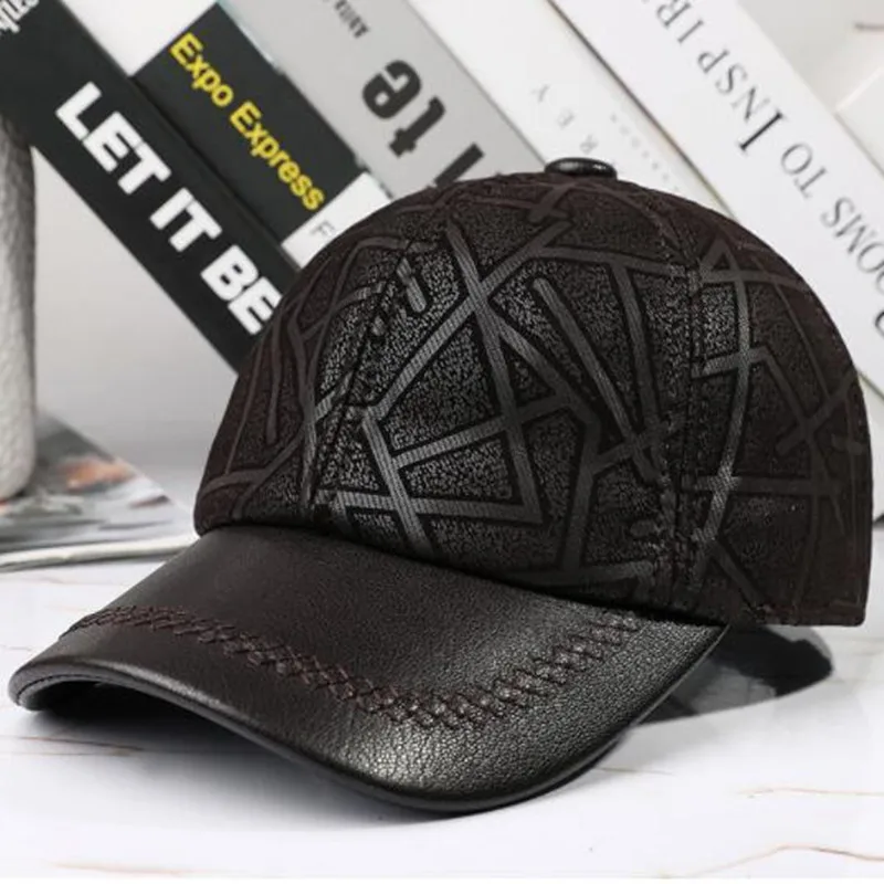 Top Trends: Natural Genuine Leather Hat Autumn Sheepskin Baseball Caps For Men And Women Party Hats Fashion Personality Brands Leather Cap Shoppable Styles