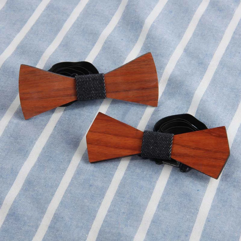 Top Trends: Vintage Wooden Bow Tie For Men Hollow Out Carved Retro Wooden Neck Ties Adjustable Strap Wood Bowtie Gravata Corbatas Shoppable Styles - Image 2