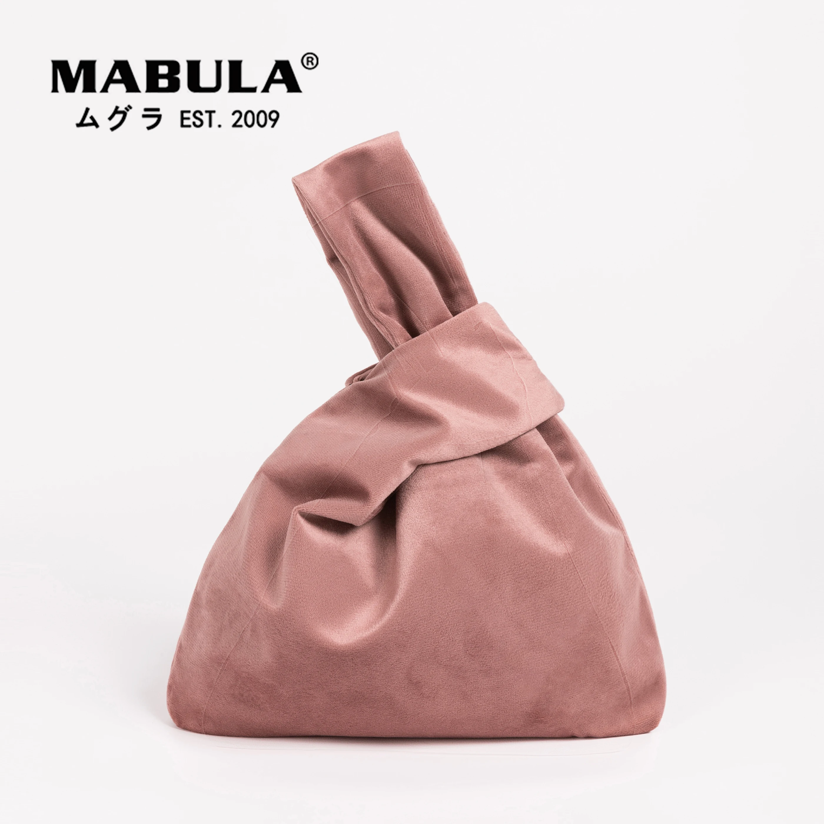 Top Trends: MABULA Brand Small Velvet Women Wrist Knot Purse Japanese Stylish Winter Top Handle Lipstick Bag Fashion Protable Clutch Handbag Shoppable Styles