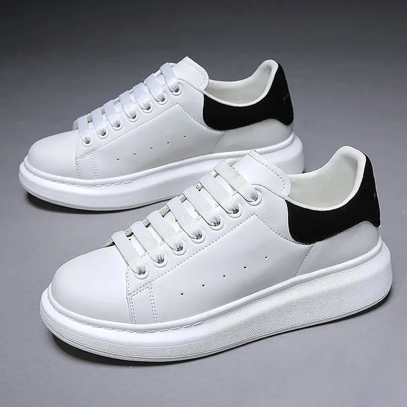 Top Trends: Fashion Brand White Shoes Sneakers For Men Women Espadrilles Platform Casual Sports Shoes Vulcanize Sneakers Men Zapatos Hombre Shoppable Styles