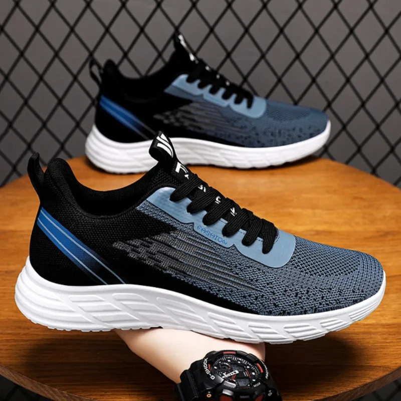 Top Trends: New Men's Sneakers Autumn Winter Male Shoes Breathable Mesh Sport Shoes Comfortable Fashion Men Plus Size Footwear Shoppable Styles