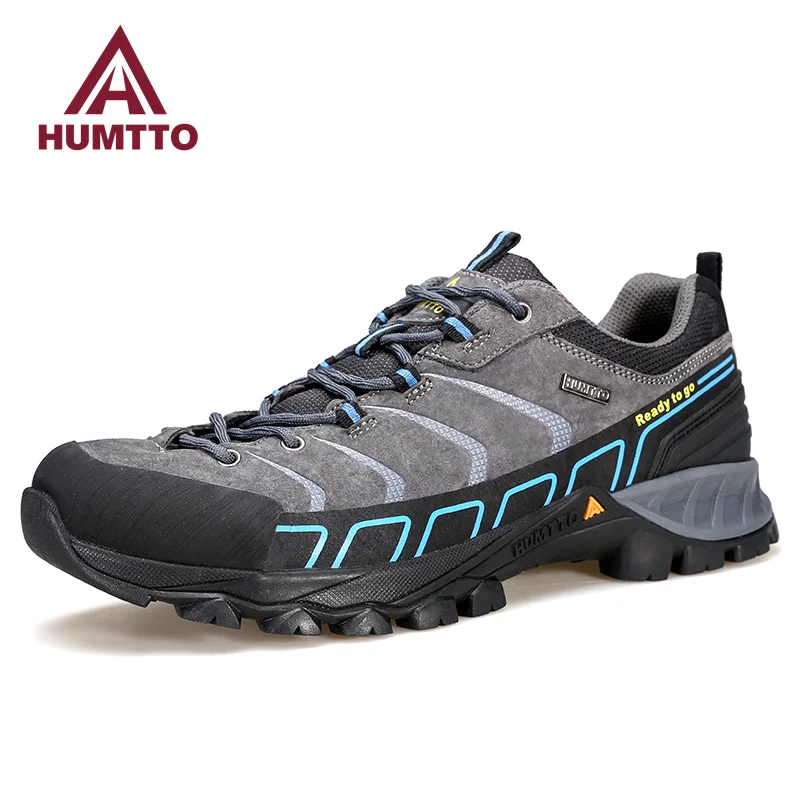 Top Trends: HUMTTO Trekking Shoes For Men Waterproof Climbing Hiking Shoes Mens Sports Luxury Designer Outdoor Leather Safety Sneakers Man Shoppable Styles