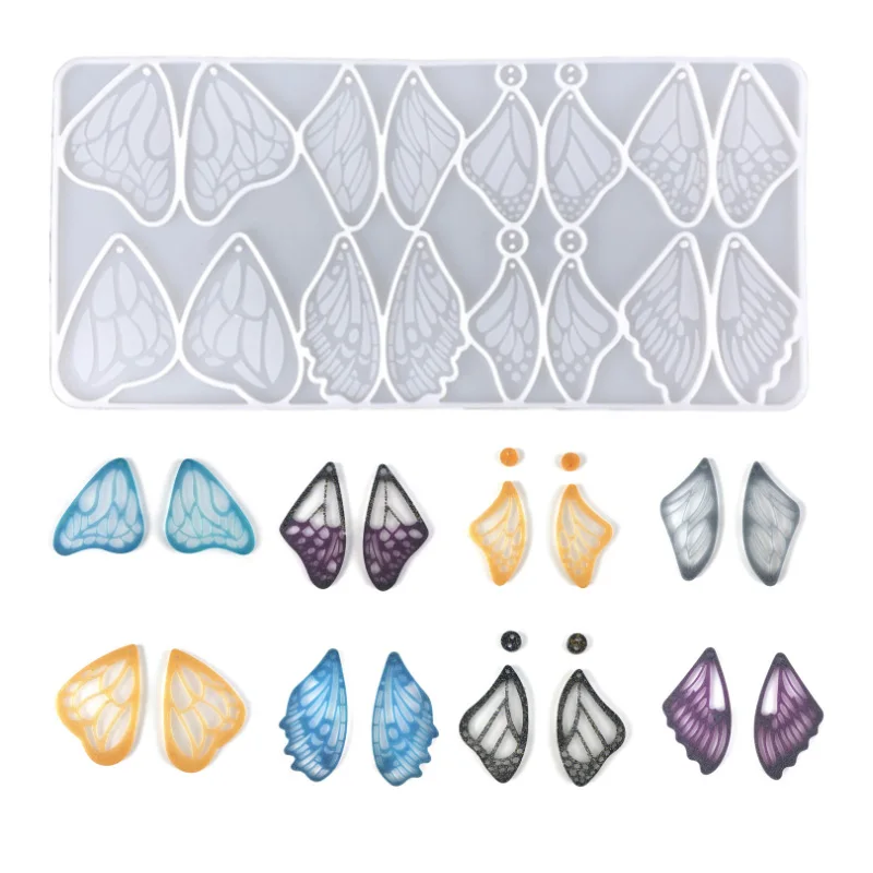 Top Trends: Various Butterfly Wing Silicone Molds DIY Cast Earring Pendant Crafts Epoxy Resin Mold Jewelry Making Accessories Shoppable Styles