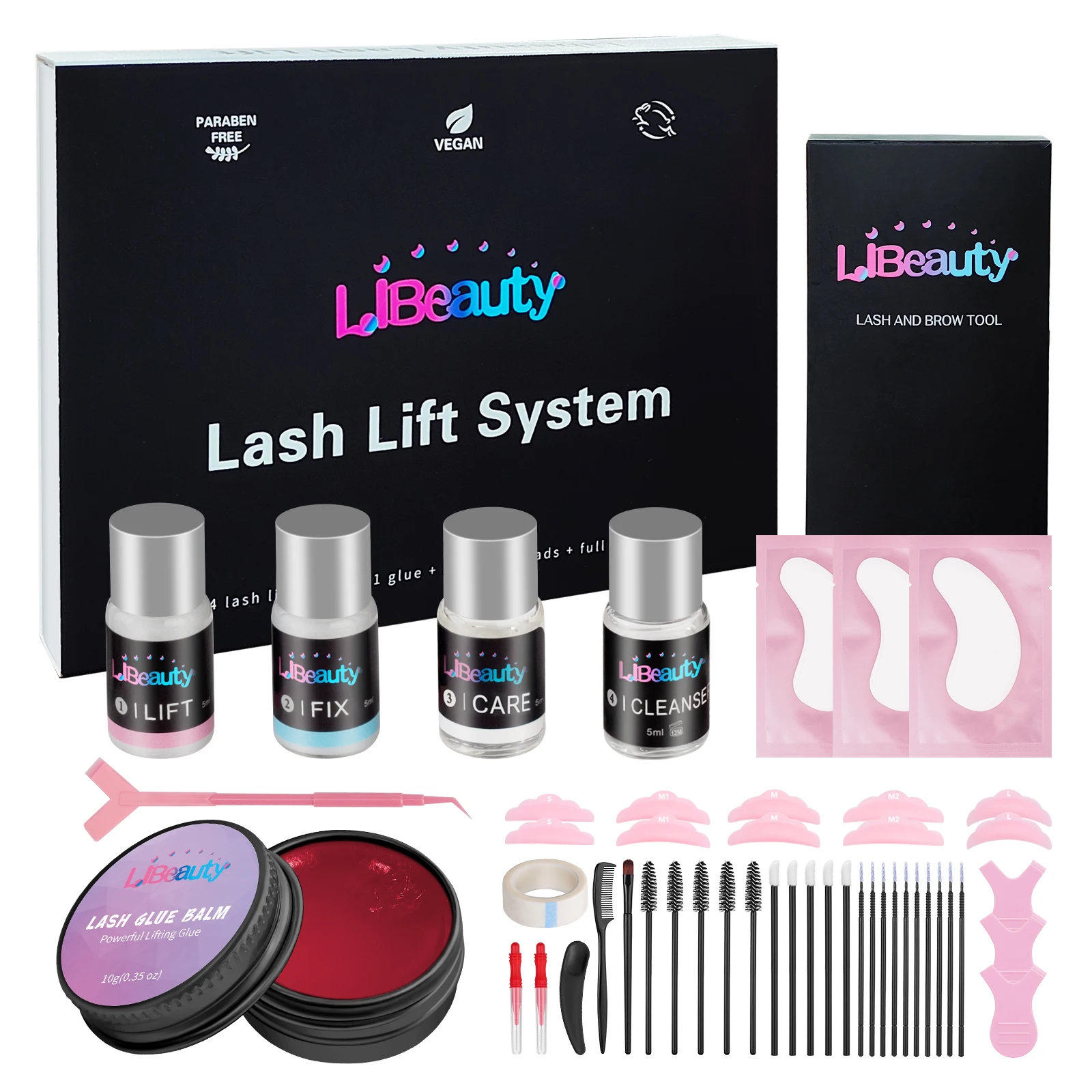 Top Trends: Libeauty Fast Lash Lift Kit Lash Lift Eyelash Lifting Eyelash Enhancer Calia Set Lashes Perm With Complete Tool Can Do Your Logo Shoppable Styles